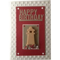 Happy Birthday Edge Punch / Perforadora Orilla Profunda Feliz Cumpleaños Descontinuado Martha Stewart