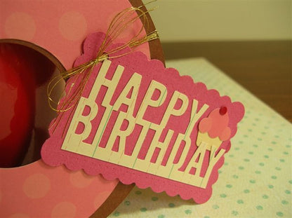Happy Birthday Edge Punch / Perforadora Orilla Profunda Feliz Cumpleaños Descontinuado Martha Stewart
