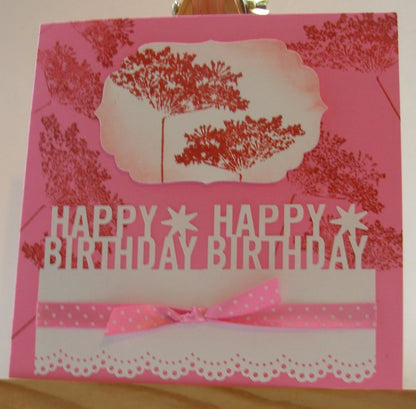 Happy Birthday Edge Punch / Perforadora Orilla Profunda Feliz Cumpleaños Descontinuado Martha Stewart