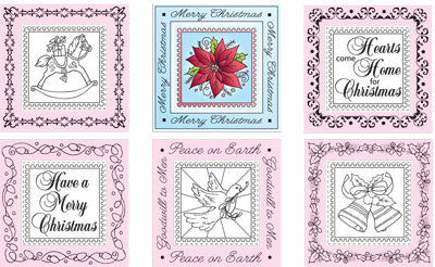 Stamping Square 37 Piece Set / Set de Sellos Intercambiables Sellos JustRite