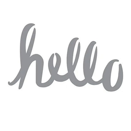 2 1/2" Hello Large Punch / Perforadora Hello de 6.35 cm Descontinuado Ek Success