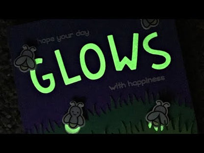Glow in the Dark Embossing Powder / Polvos de Realce Brillo en la Oscuridad Polvos de Embossing Lawn Fawn