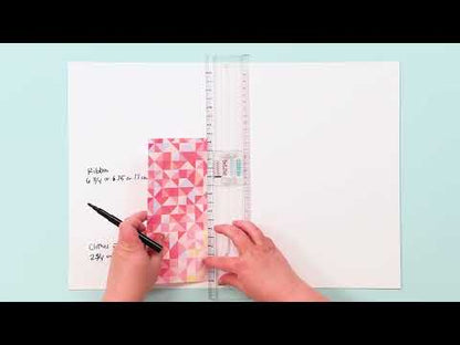Color Convert Ruler 12" / Regla de Conversión Herramientas We R Memory Keepers