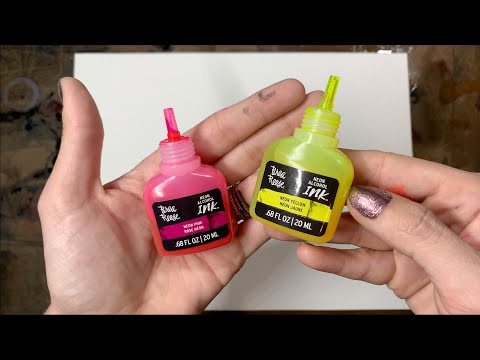 Brea Reese Alcohol Neon Inks 3 Pk / 3 Tintas al Alcohol Tintas al Alcohol Brea Reese