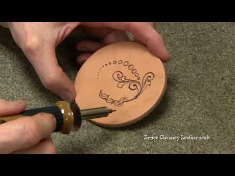Leather Branding Tool / Herramienta para Marcar Cuero Descontinuado Walnut Hollow Non Wood