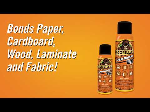 Gorilla Multipurpose Heavy Duty Spray / Pegamento en Aerosol para Trabajo Pesado Adhesivos / Pegamentos The Gorilla Glue