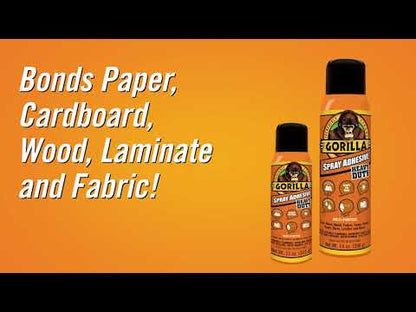 Gorilla Multipurpose Heavy Duty Spray / Pegamento en Aerosol para Trabajo Pesado Adhesivos / Pegamentos The Gorilla Glue