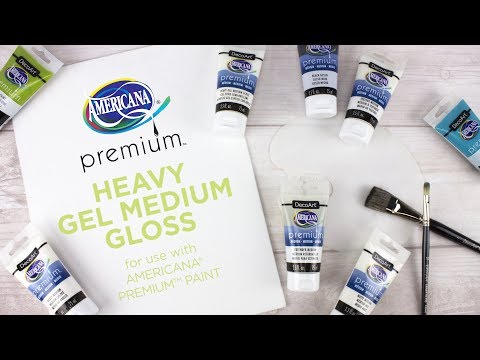 Acrylic Gel Medium Gloss White / Gel Acrílico Medio Brillante Blanco Descontinuado DecoArt