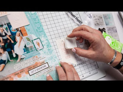 Mini Chalk Ink Stamp Pads / Almohadillas de tinta de tiza Descontinuado Heidi Swapp