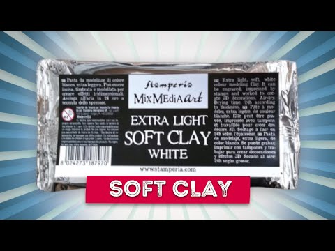 Stamperia Soft Clay / Pasta de Modelar Modelado Stamperia