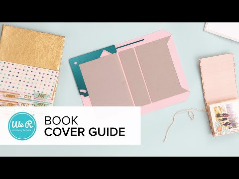 Book Cover Guide Mint / Guía Para Encuadernación Menta Encuadernacion We R Memory Keepers