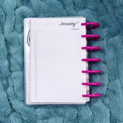 Happy Planner Discs Pink / Anillos para Agendas Planificadoras Rosa DESCONTINUADO Me &amp; My Big Ideas