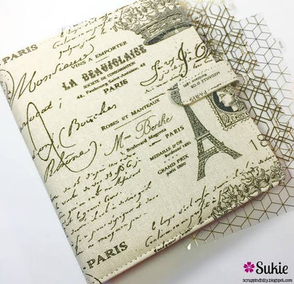 Binder Planner Paris Print Kit / Kit de Agenda Planificadora Paris Descontinuado American Crafts