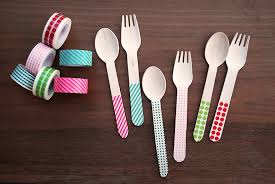 Washi Trendy Tape Bold Stripe Orange / Cinta Adhesiva Descontinuado Queen&amp;Co