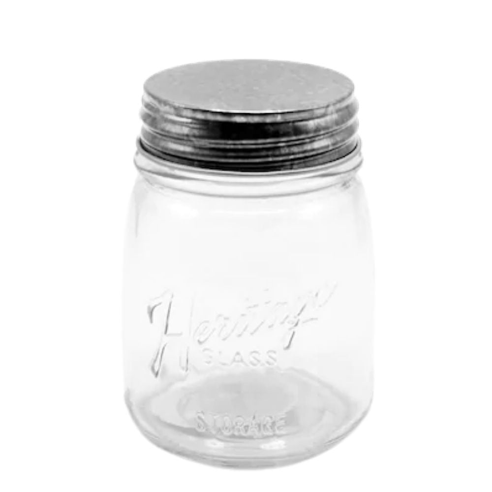 Heritage Clear Glass Mason Jar / Frasco de Vidrio Descontinuado Darice