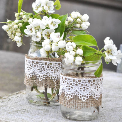 Heritage Clear Glass Mason Jar / Frasco de Vidrio Descontinuado Darice