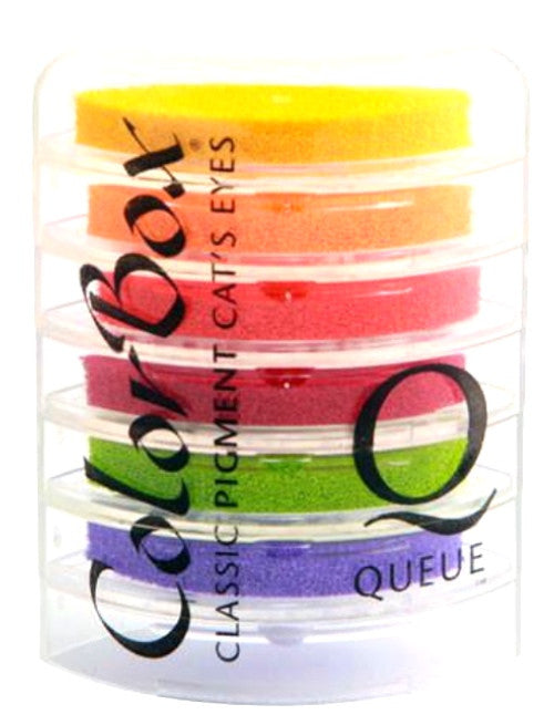Color Box Cat´s Eyes Pigment Inks / Cojines de Tinta Para Sellos a Base de Pigmentos Descontinuado Colorbox