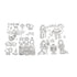 Christmas Play Stamps / Sellos de Navidad Reyes Magos Descontinuado Recollections