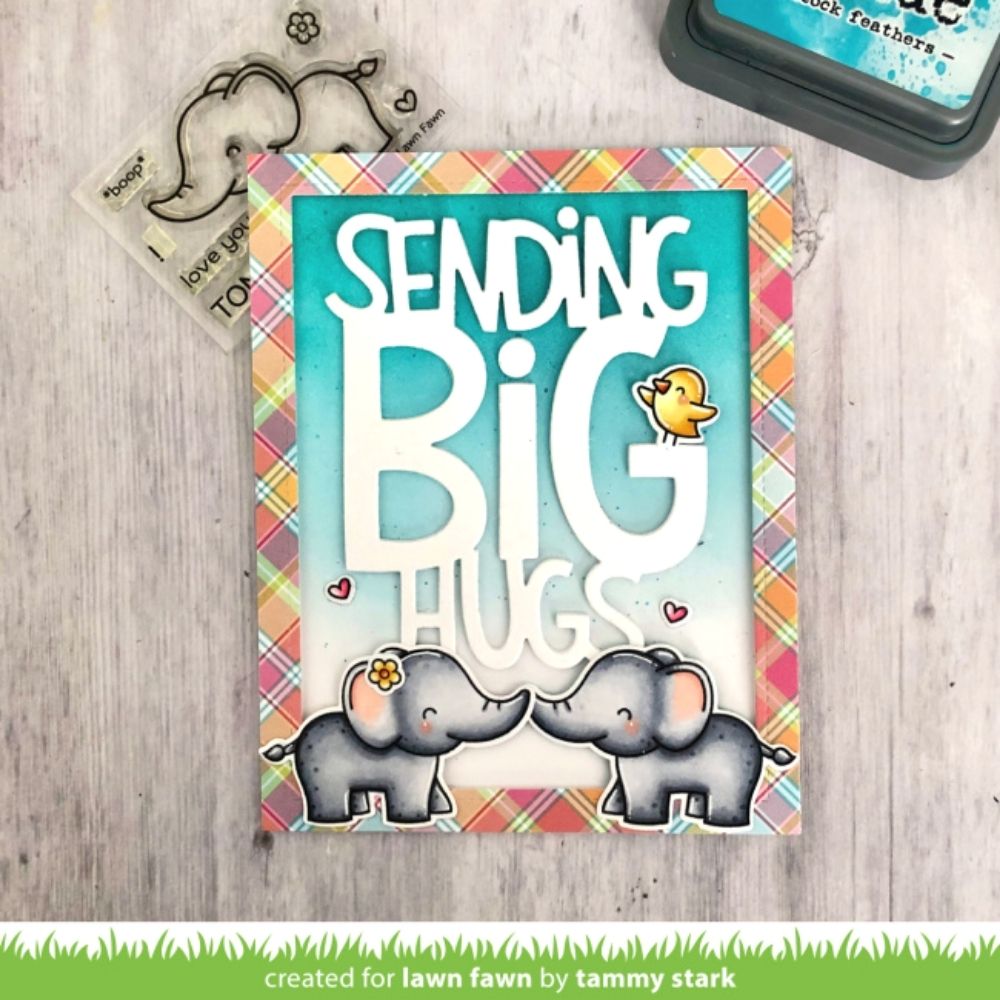 Perfectly Plaid Remix Petite Paper Pad 6" / Block de Papel Tartán 6"  Lawn Fawn