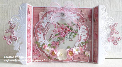 Butterfly Border Dies / Suajes de Borde y Mariposas Descontinuado Marianne design