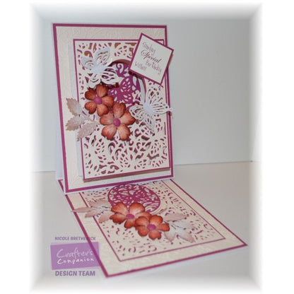 Kaleidoscope of Butterflies Die / Suaje Caleidoscopio de Mariposa Dados de Corte / Suajes / Troqueles Crafter&