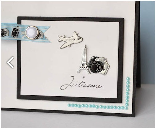 12 Eiffel Tower Brads / Sujetadores Torre Eiffel Descontinuado Eyelet Outlet