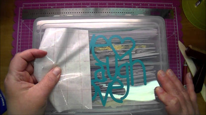 Adhesive Vinyl Holographic / Vinil Adhesivo Holográfico Descontinuado American Crafts