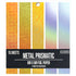Metal Prismatic Foil Paper / Block de Paper Foil Metálico 6" Papel Colorbok