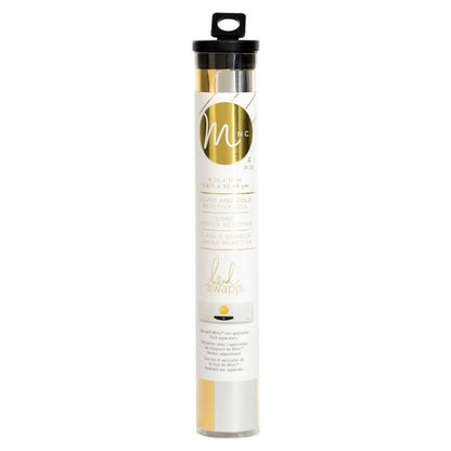 Minc Silver Gold Reactive Foil / 4 Papeles Metalizados Plata Dorado Foil Heidi Swapp