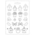 Spring Garden Soft Maxi Mold / Molde PVC de figuras Jardín Moldes Stamperia Intl