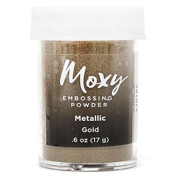 Moxy Gold Embossing Powder / Polvo de Embossing Dorado Metálico Descontinuado American Crafts