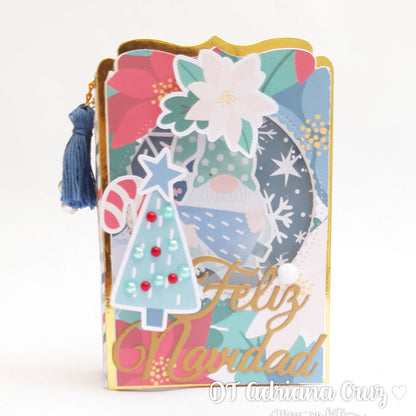 Kit de Papel Cartulina Navidad Mágica Descontinuado Memory Kits