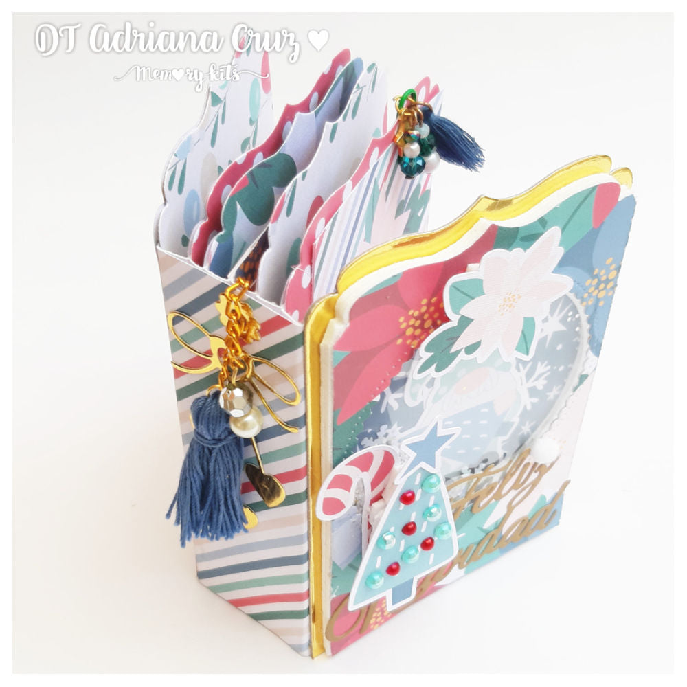Kit de Papel Cartulina Navidad Mágica Descontinuado Memory Kits