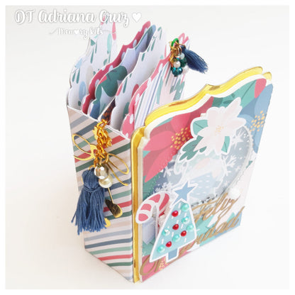 Kit de Papel Cartulina Navidad Mágica Descontinuado Memory Kits