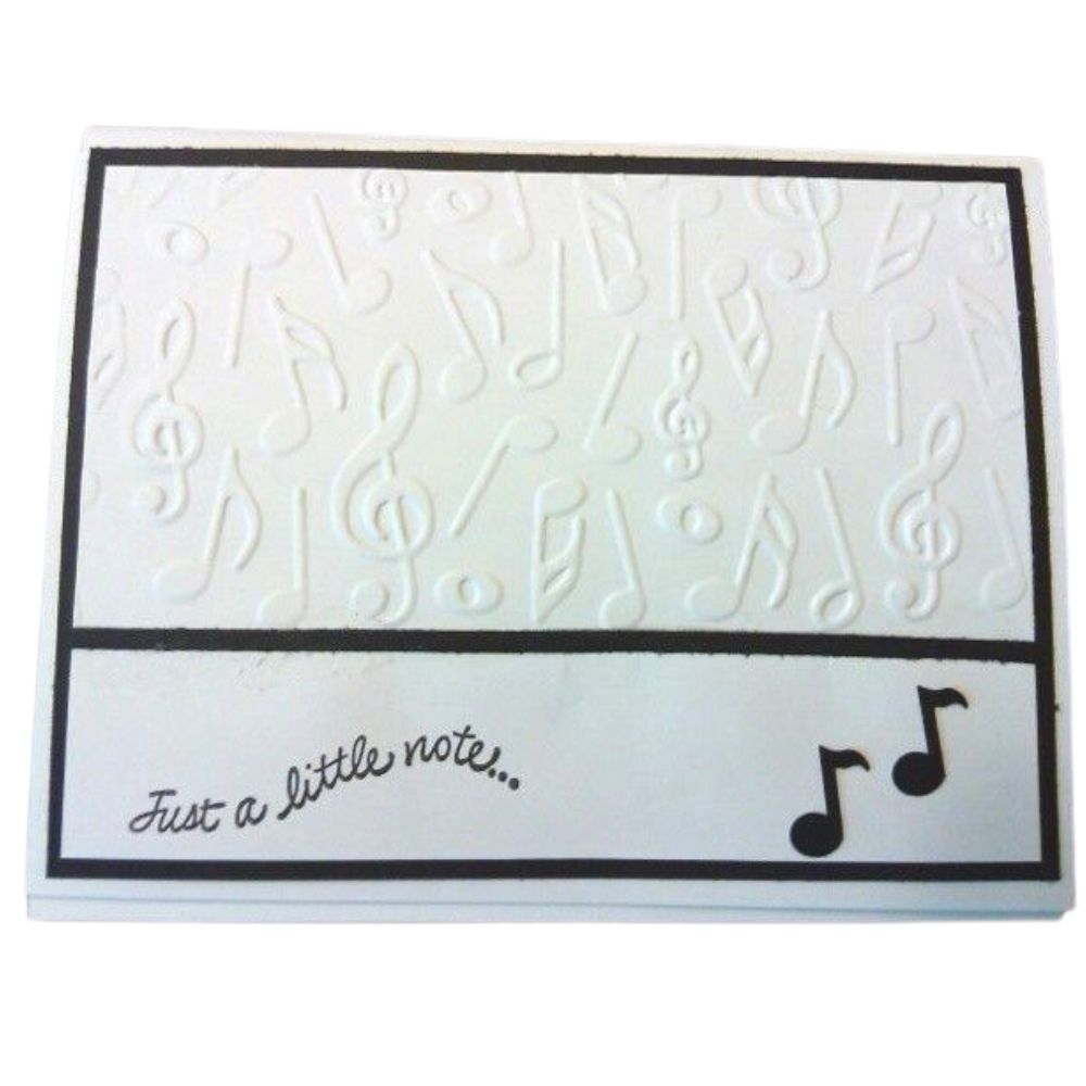 Staffs &amp; Notes Die / Suaje Notas Musicales descontinuado Darice