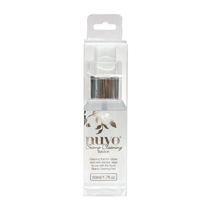 Nuvo Stamp Cleaning Solution 2oz / Solución Limpiadora para Sellos Descontinuado Nuvo