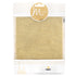 Minc Glitter Sheets Gold / 4 Hojas de Papel Metalizado Brillitos Dorado Acetato y Especializados Heidi Swapp