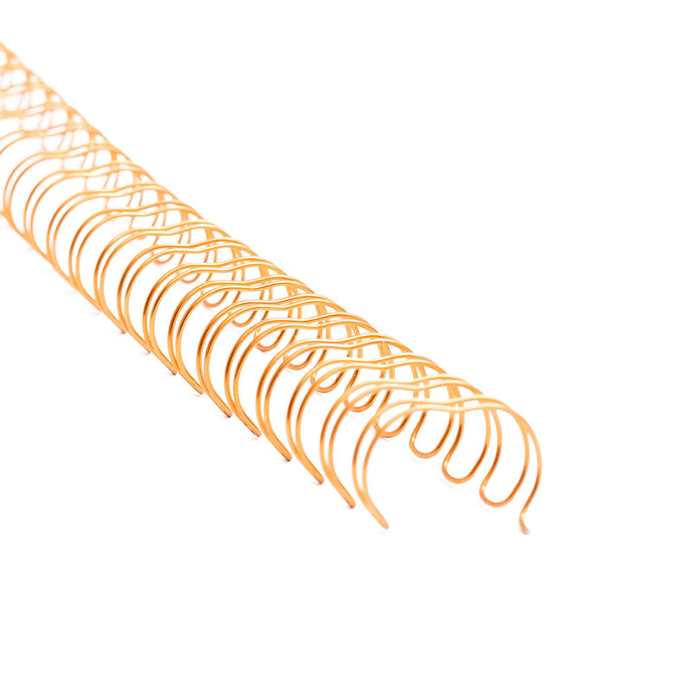 Cinch Wires Rose Gold 0.625" / 4 Arillos Metálicos Oro Rosa Arillos para Engargolar We R Memory Keepers