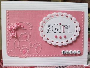 Embossing Baby Bear / Folder de Grabado Marco de Osito Descontinuado Darice