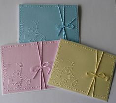 Embossing Baby Bear / Folder de Grabado Marco de Osito Descontinuado Darice