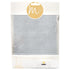 Minc Glitter Sheets Silver / 4 Hojas de Papel Metalizado Brillitos Plata Foil Heidi Swapp