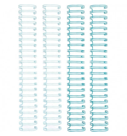 Cinch Wires Blue 1" / 4 Arillos Azules Arillos para Engargolar We R Memory Keepers