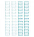 Cinch Wires Blue 1" / 4 Arillos Azules Arillos para Engargolar We R Memory Keepers