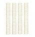 Cinch Wires Gold 1" / 4 Arillos Dorados Arillos para Engargolar We R Memory Keepers