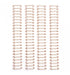 Cinch Wires Rose Gold 1" / 4 Arillos Oro Rosado Arillos para Engargolar We R Memory Keepers