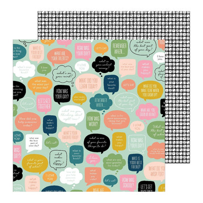 This is family Paper Pad / Block de Papel Decorado Papel American Crafts