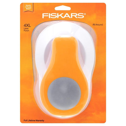 All Around 4XL Lever Punch 3.5" / Perforadora Círculo Grande 8.9 cm Descontinuado Fiskars
