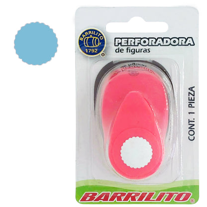 Perforadora de Círculo Escalopado de 1.58 cm Descontinuado Barrilito