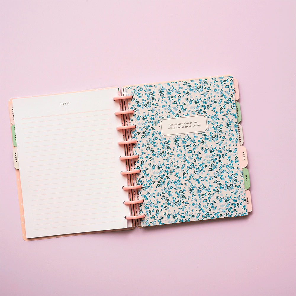 Day to Day Undated Planner English Garden / Agenda Planificadora Descontinuado Crate Paper
