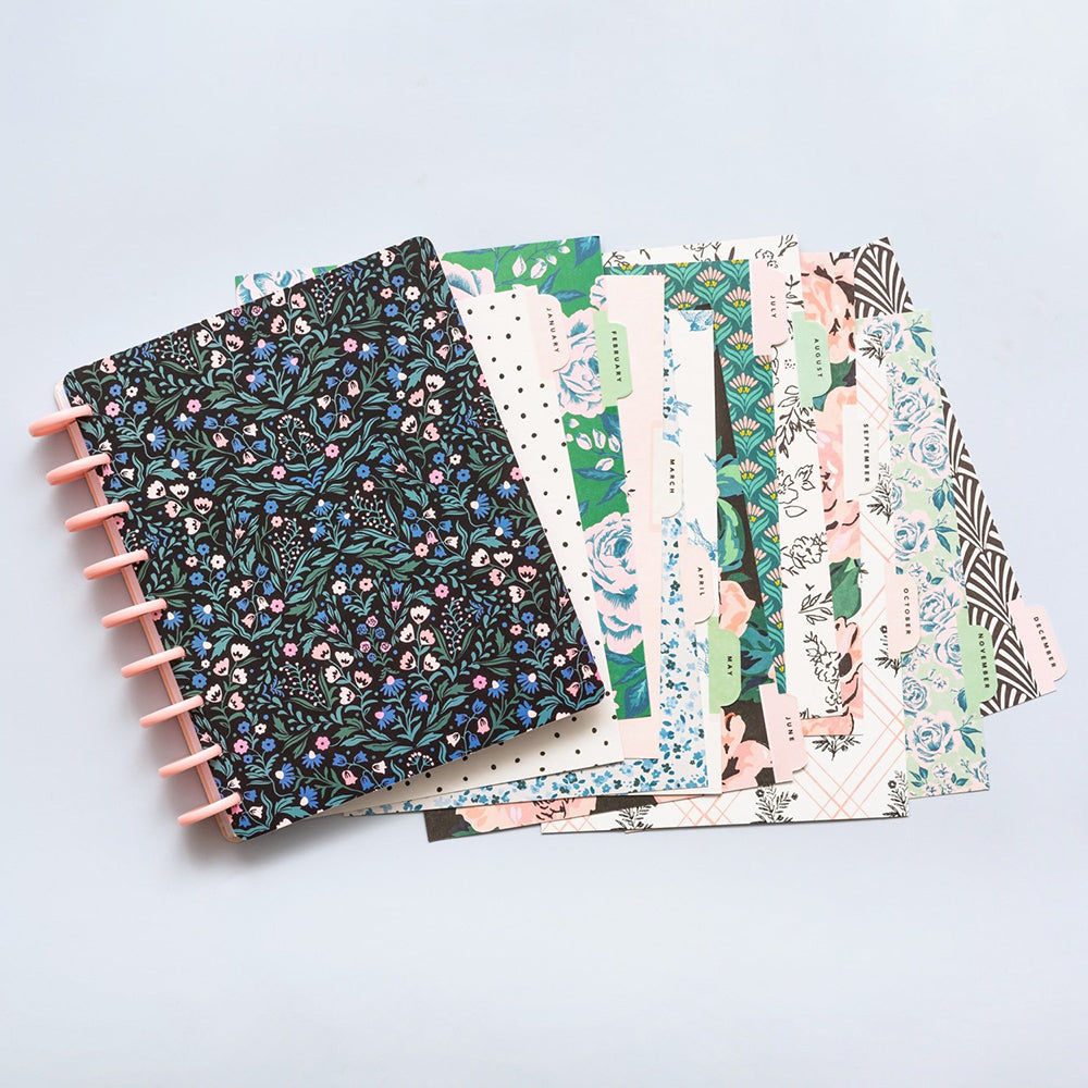 Day to Day Undated Planner English Garden / Agenda Planificadora Descontinuado Crate Paper